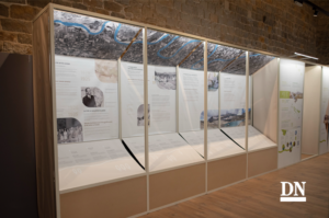 Exposition du centenaire de la Confederación Hidrográfica del Ebro au Palacio del Condestable de Pamplona.